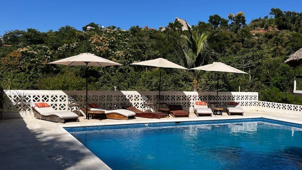 Cabanas Sicaru Mazunte Dış mekan fotoğraf